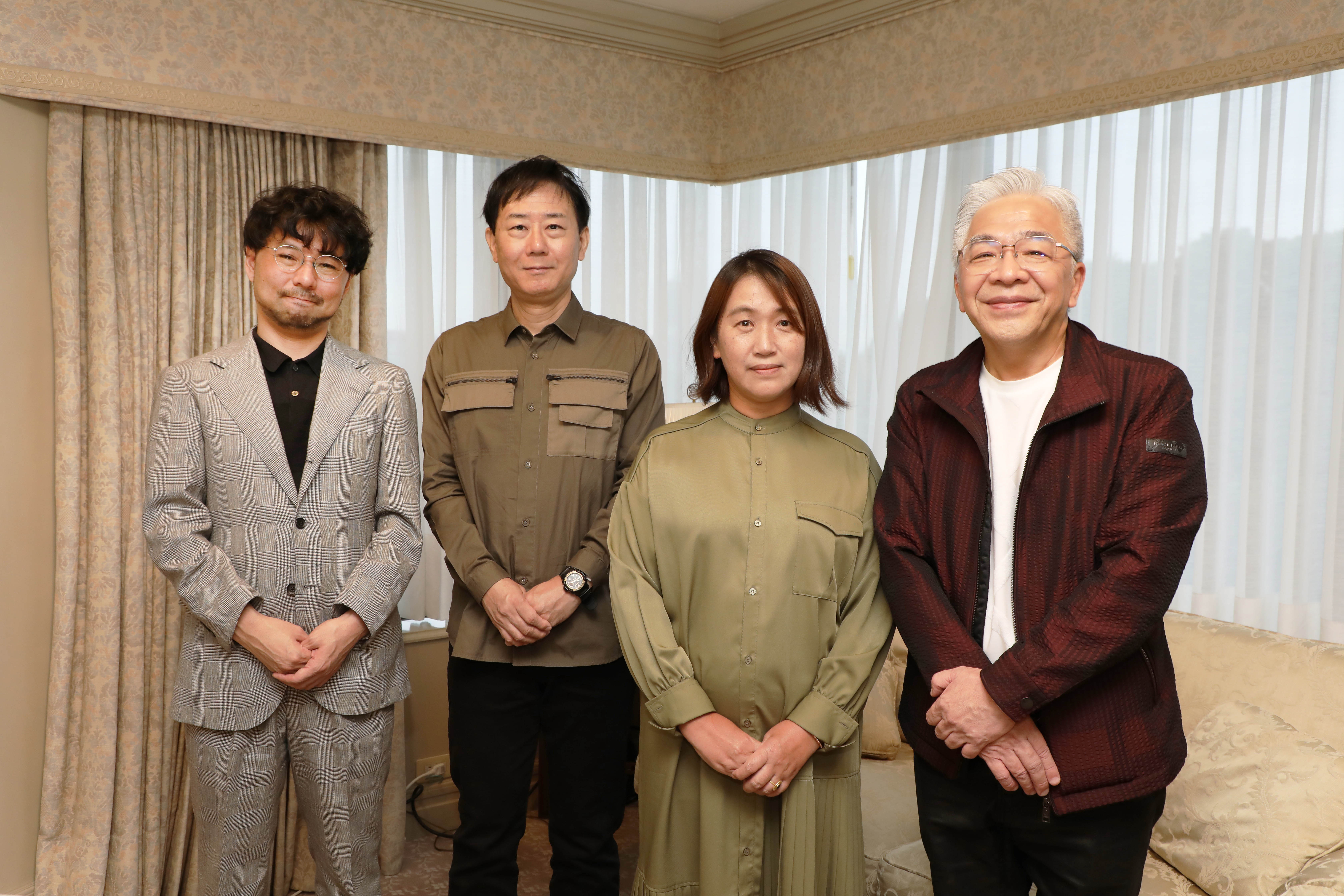 月村了衛氏、湊かなえ氏、辻村深月氏、薬丸岳氏